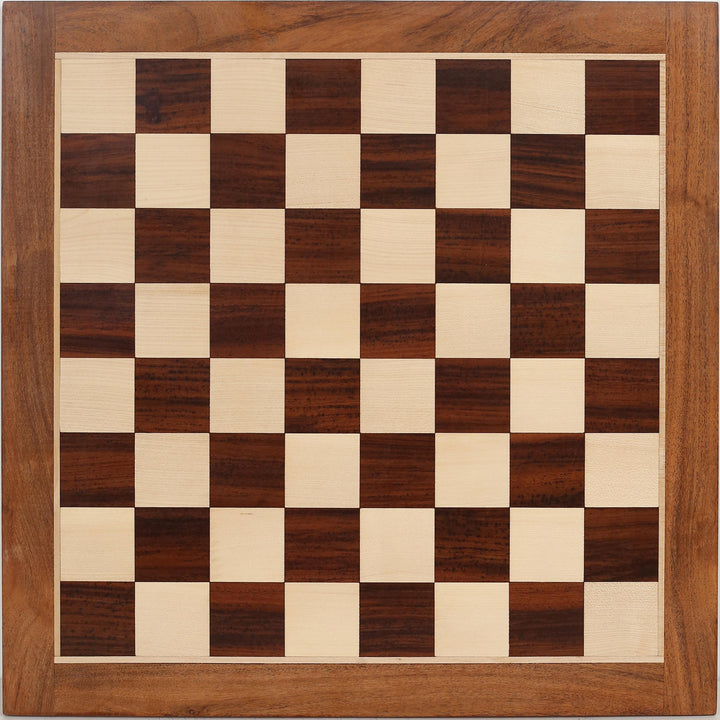 Anjan Wood : Maple Chess Board 19", Glossy Finish