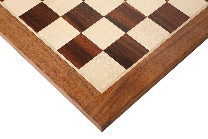 Anjan Wood : Maple Chess Board 19", Glossy Finish