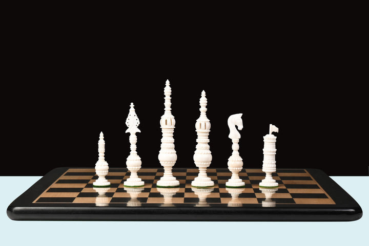 5.8" English Citadel Series Hand Carved Chess Set