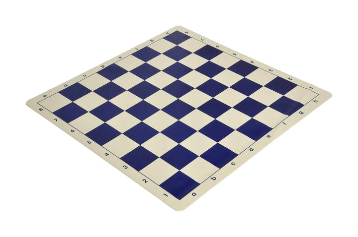 Silicone Rollup Chess Board Navy