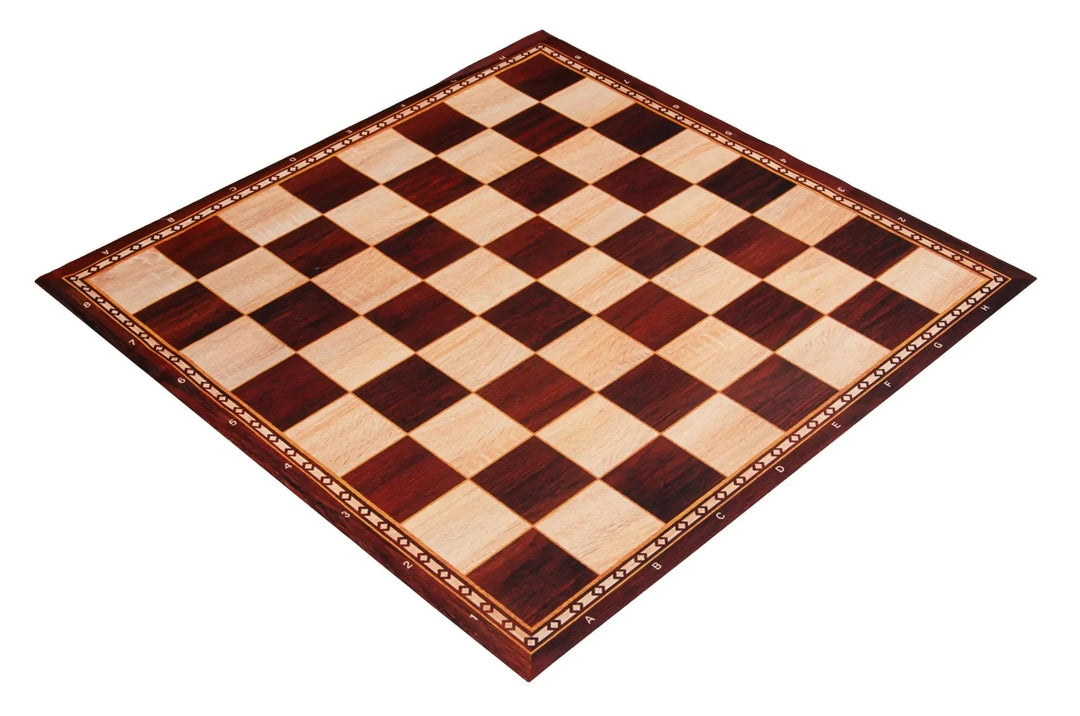 Rosewood - Full Color Thin Mousepad Chess Board