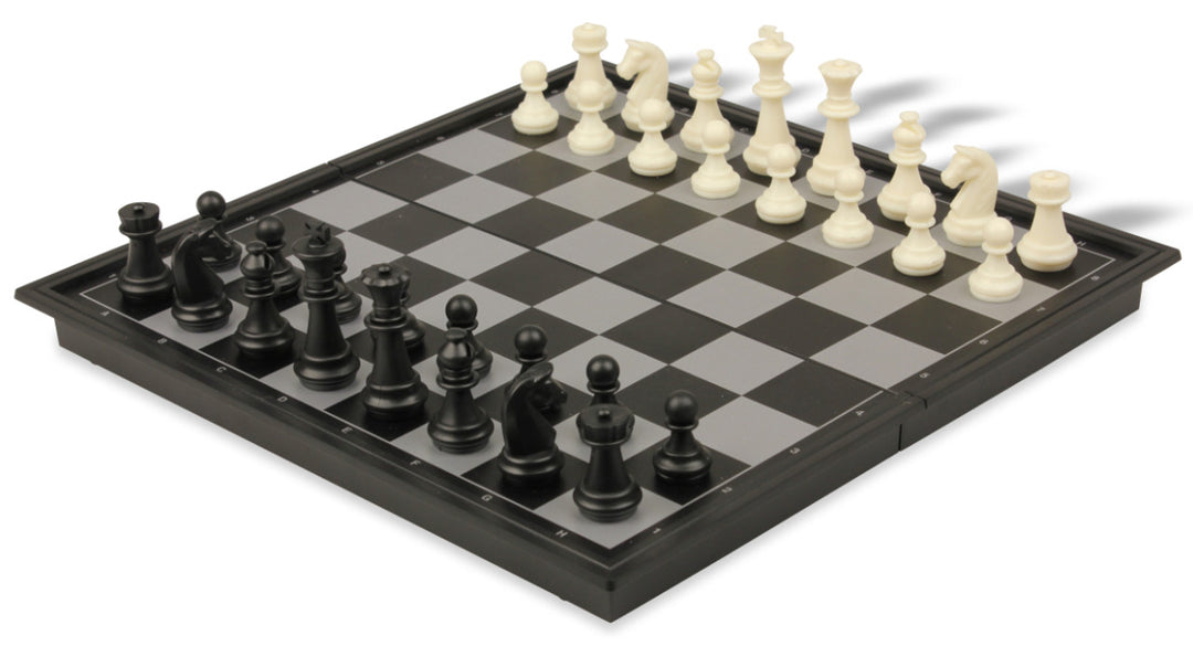 Chess & Checkers Folding Magnetic Travel Set