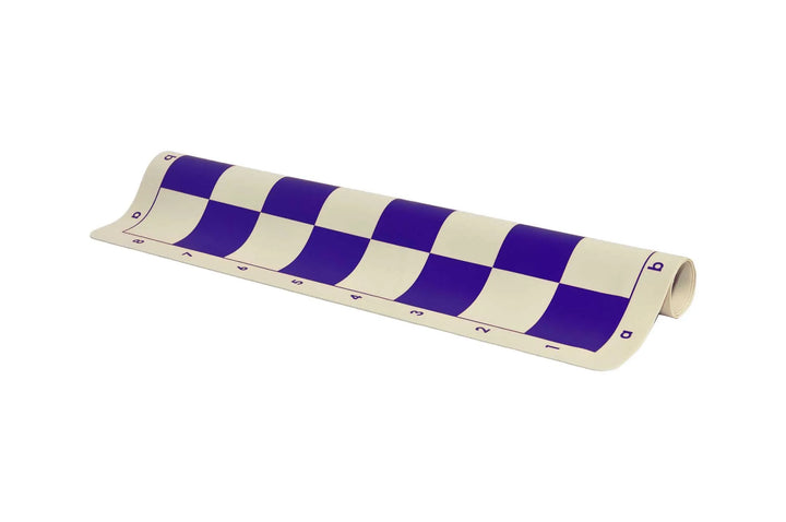 Silicone Rollup Chess Board Purple