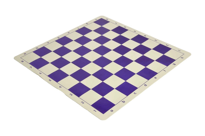 Silicone Rollup Chess Board Purple