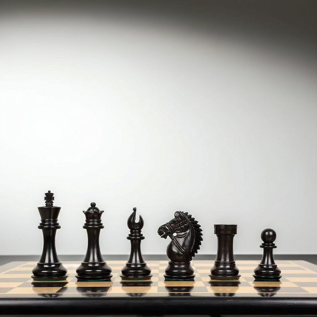 Rio Staunton Series Biggy Knight Tournament Series Large Chess Pieces