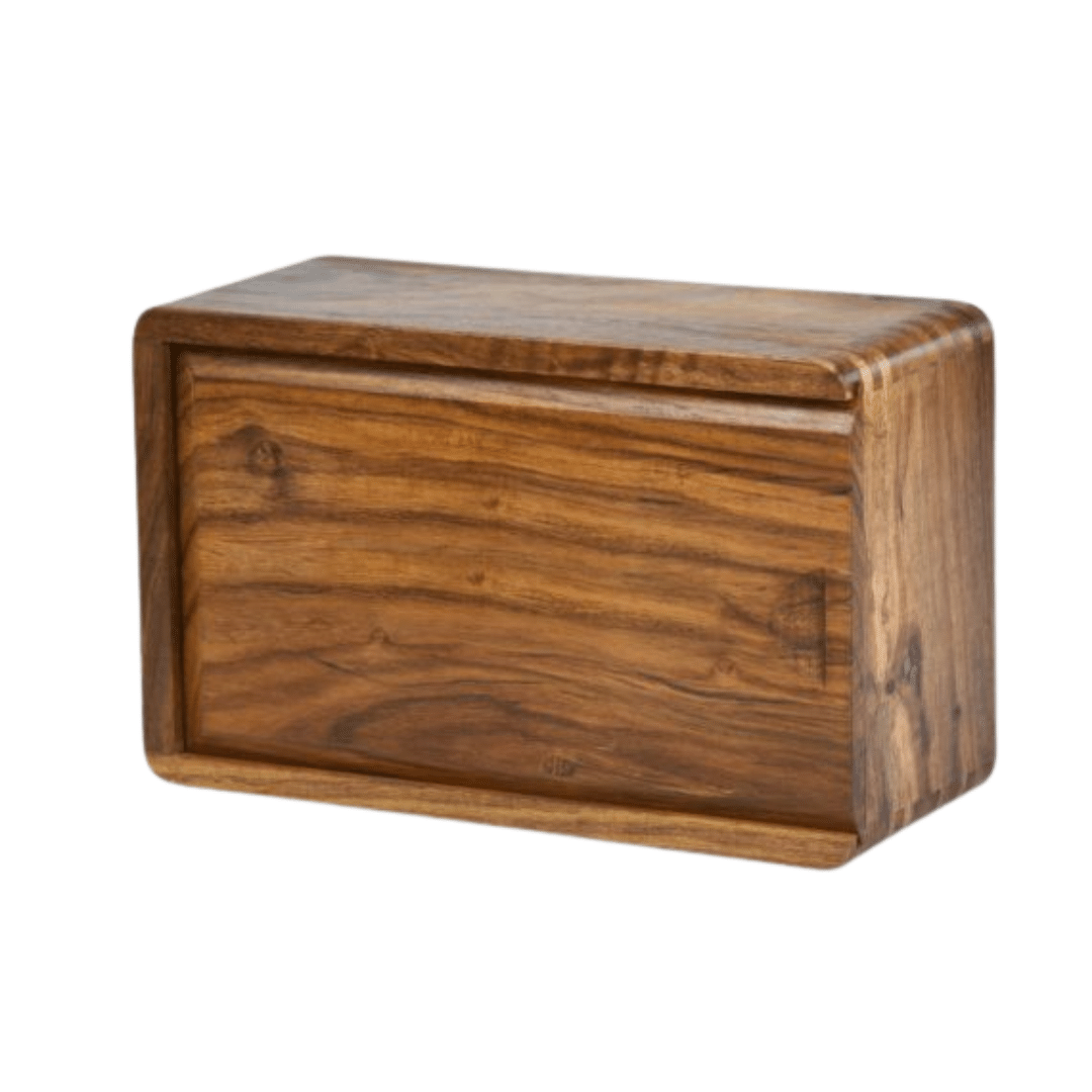 Tournament Chess Storage Box with Minimalist Series Rosewood Chess Pieces - Chess'n'Boards