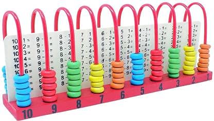 Multifunctional Education Learning Abacus Calculation Shelf Wooden Education Toy - Chess'n'Boards