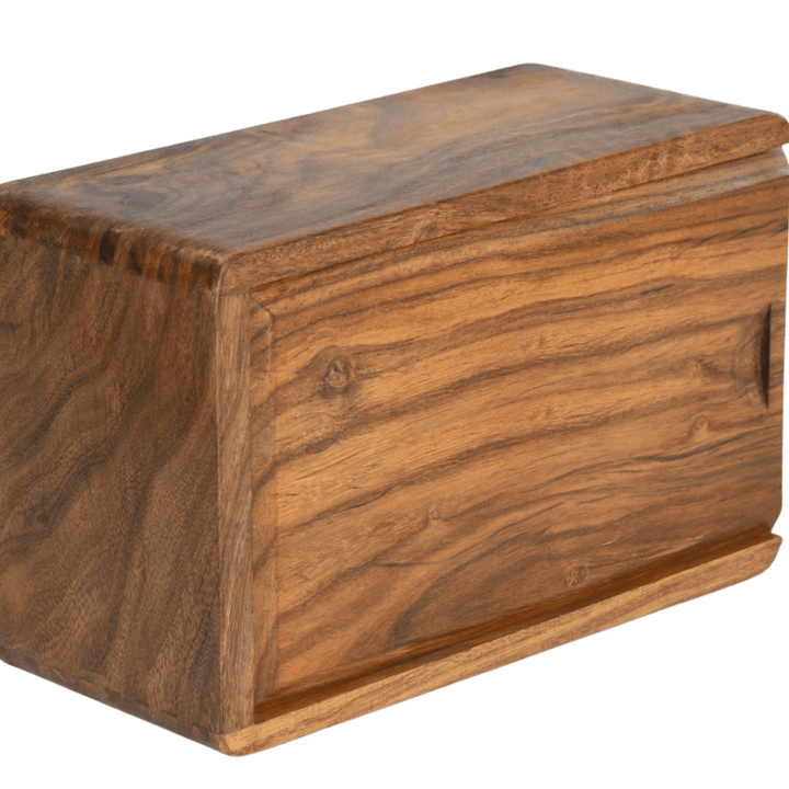 Tournament Chess Storage Box with Minimalist Series Rosewood Chess Pieces - Chess'n'Boards