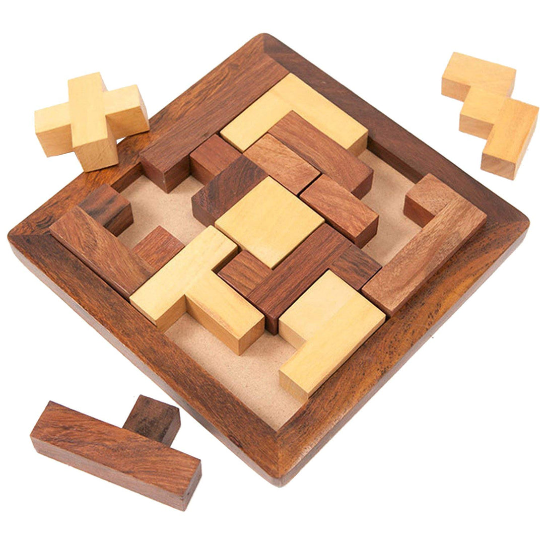 Wooden Jigsaw Puzzle - Chess'n'Boards