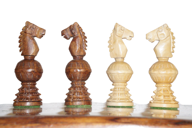 Hand carved Weighted Gigantic Globe Series Chess Pieces - Chess'n'Boards