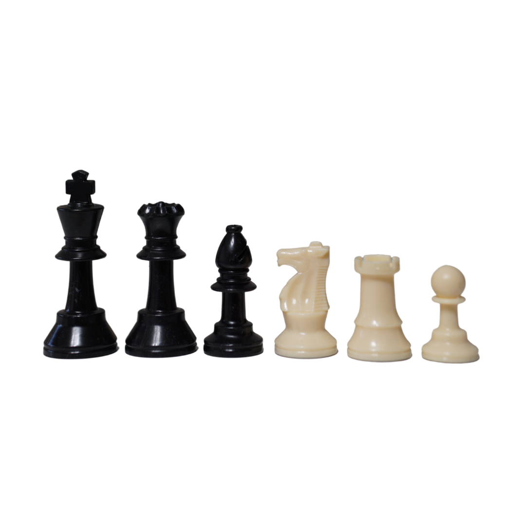 Weighted Heavy Club & Tournament Chess Pieces King 3.75" - Chess'n'Boards