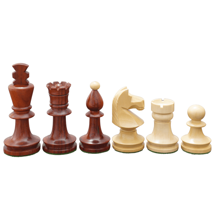 Reproduced Romanian Hungarian National Tournament Chess Pieces in Glossy Finish - Chess'n'Boards