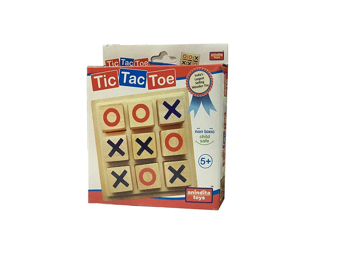 Set of 3 Tic Tak Toe Board Game 3.9 x 3.9" - Chess'n'Boards