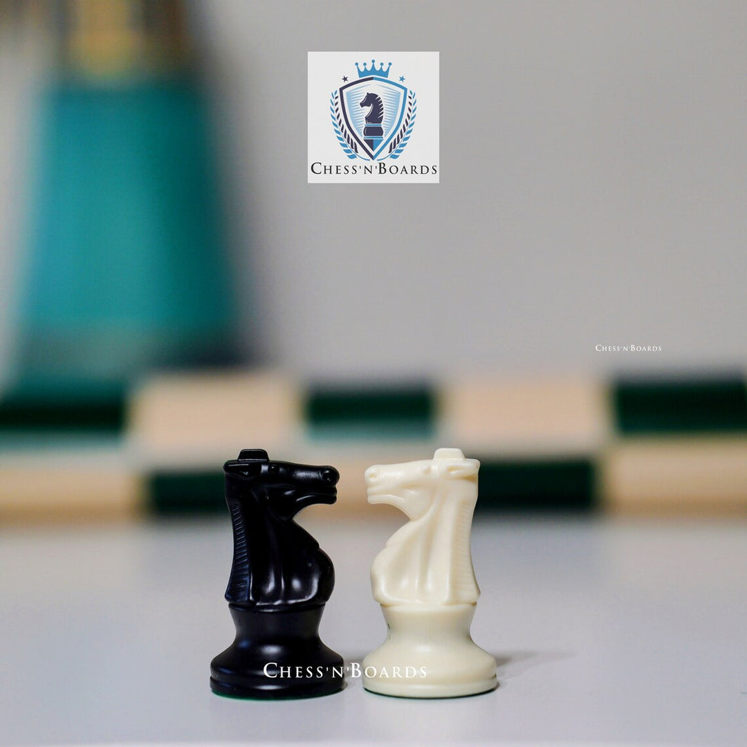 Weighted Heavy Club & Tournament Chess Pieces King 3.75" - Chess'n'Boards