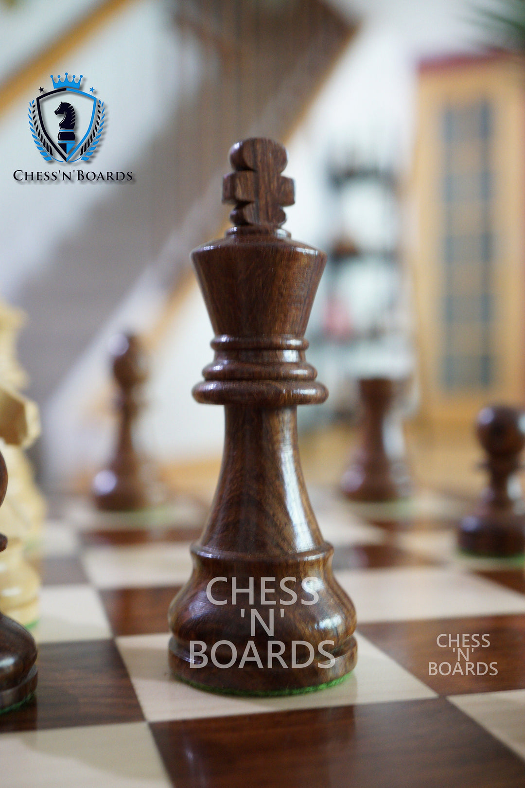 Wooden Chess Only 32 Standard Championship Staunton Wooden Chess