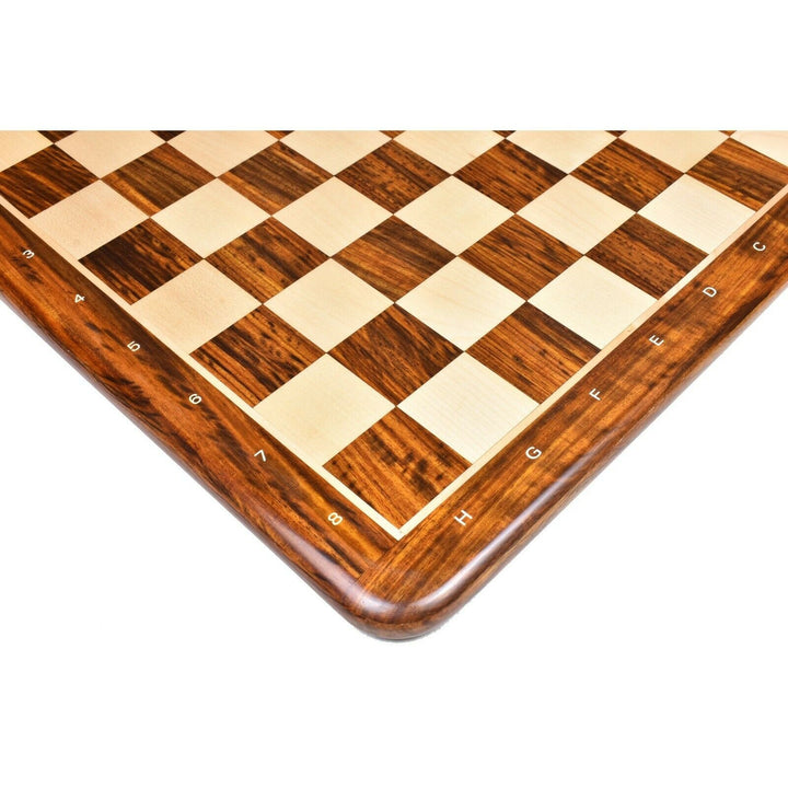 Handmade Golden Rosewood Classic Tournament Chess Board - Chess'n'Boards