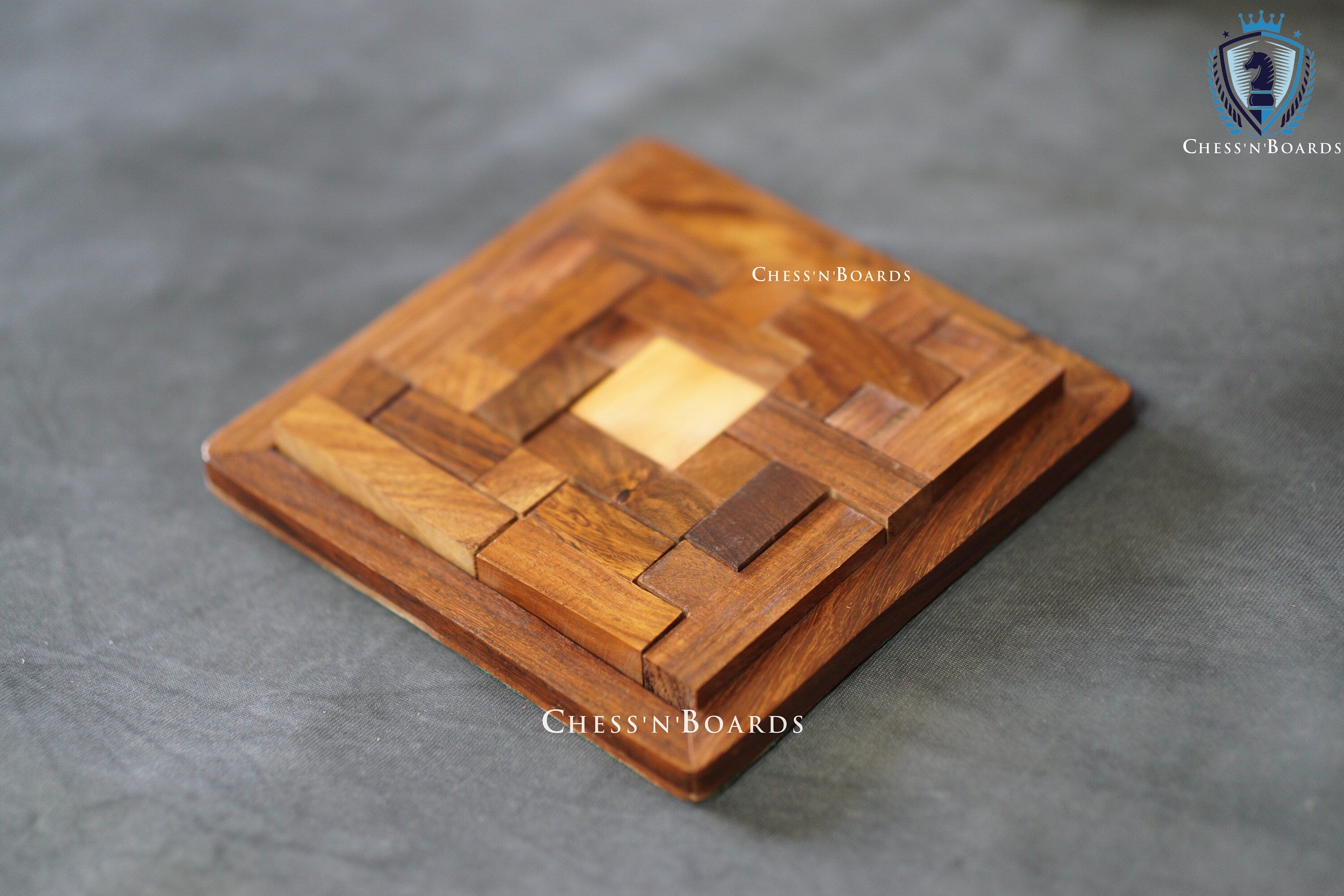 Square deals wooden puzzle