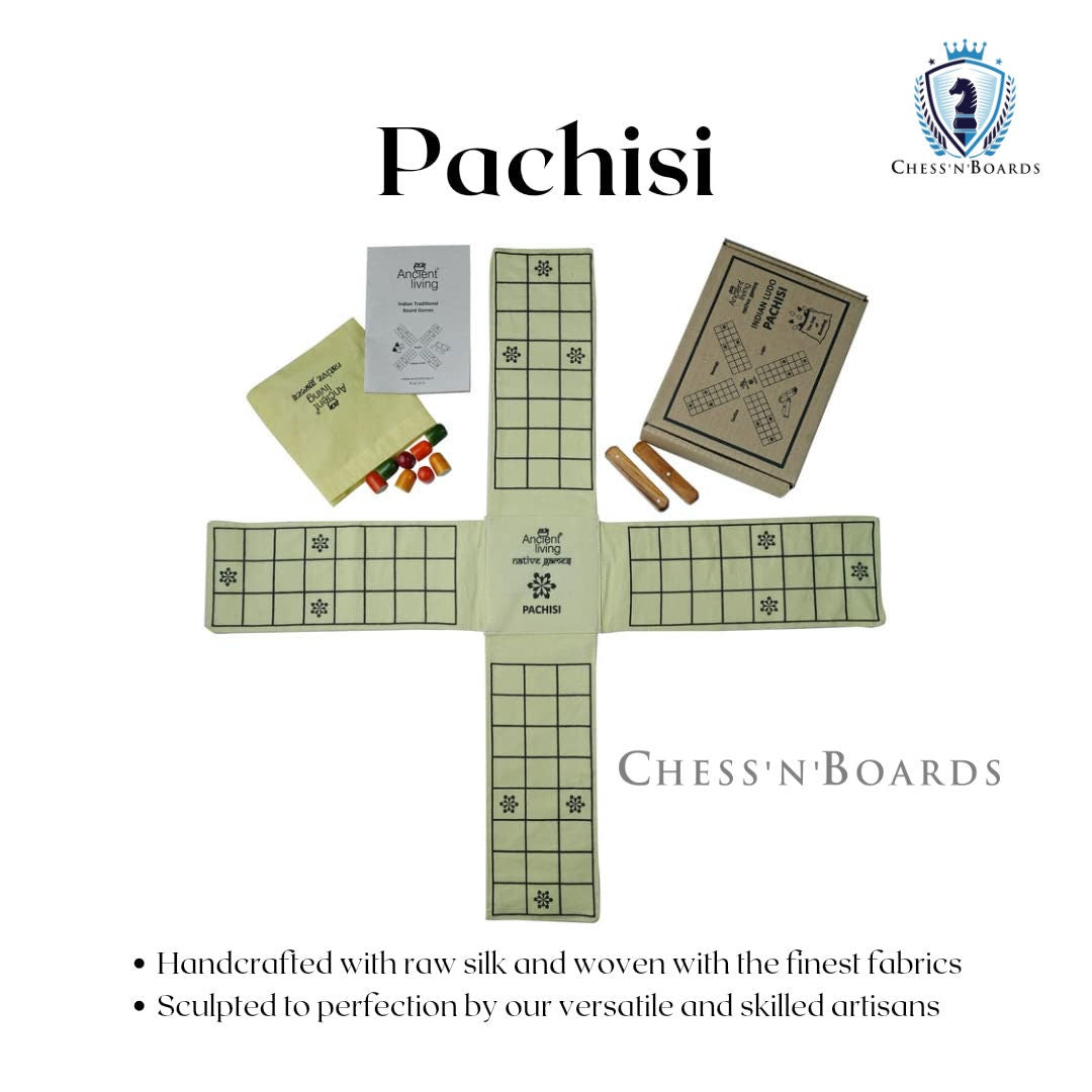 Pachisi | Ludo | Indian Ludo | Chausar | Pagade | Thayam | Chaupar | Sokkattan | Aksha Kreeda | Dayakattam | Chokkattan | Parchís - Chess'n'Boards